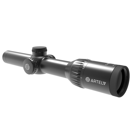Загонный прицел ARTELV CRS Fiber 1-4x24 SFP 30мм