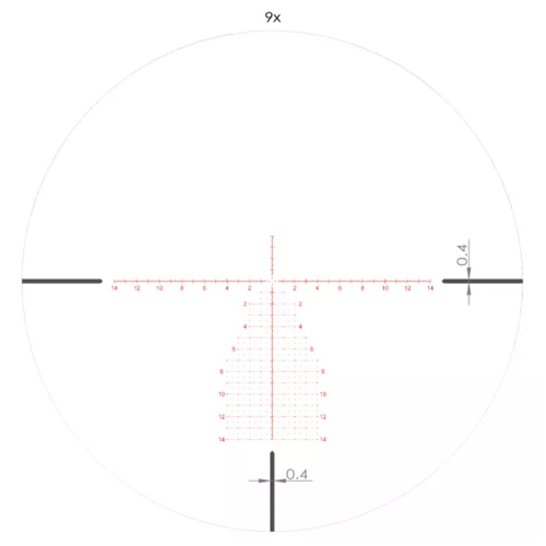 Оптический прицел ARTELV LRS 3-18x50 FFP 34мм
