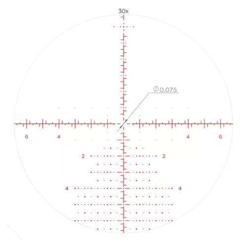 Оптический прицел ARTELV LRS 5-30x56 FFP 34мм