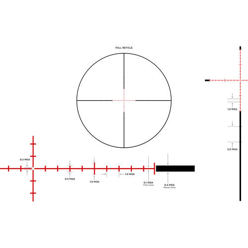 Оптический прицел Leupold VX-6HD 3-18x44 CDS-ZL2, сетка TMOA