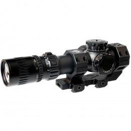 March-F 1-10x24 Shorty DR-TR1FB FFP+SFP 30мм