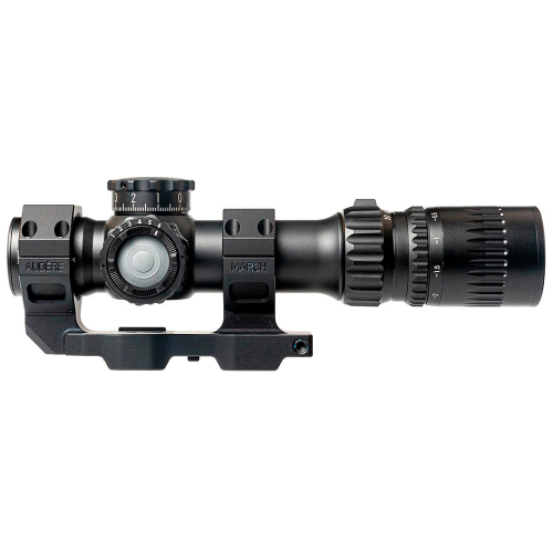 Загонный прицел March-F 1-10x24 Shorty DR-TR1FB FFP+SFP 30мм