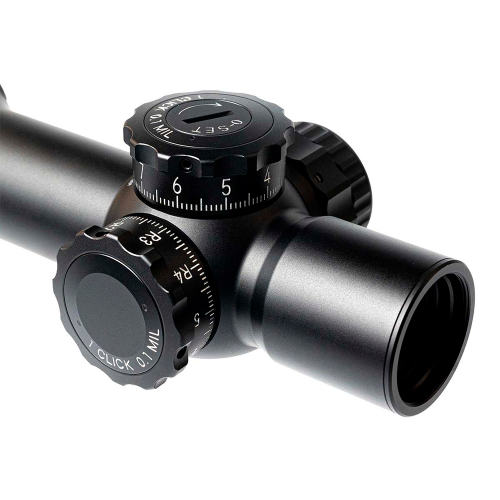 Загонный прицел March-F 1-10x24 Shorty DR-TR1FB FFP+SFP 30мм