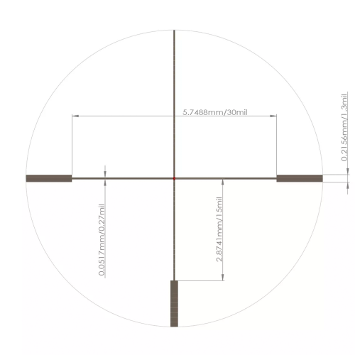 Загонный прицел MewLite 1-6x24 SFP IR Fiber