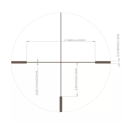 Оптический прицел MewLite 2-12x50 SFP IR Fiber