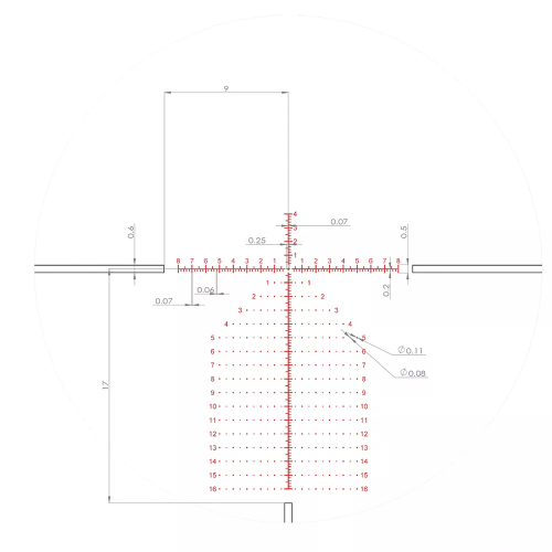 Оптический прицел MewLite 3-15x50 FFP SFIR