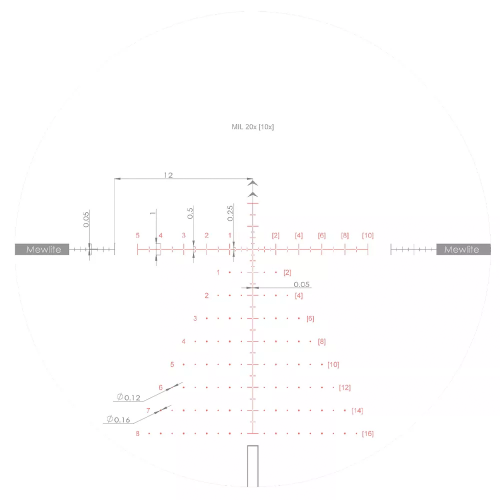 Оптический прицел MewLite 4-24x56 SFIR SFP