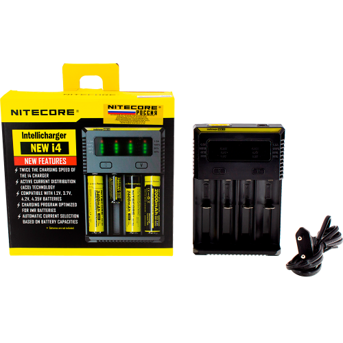 Зарядная станция Nitecore New i4