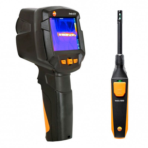 Комплект тепловизор Testo 872 + смарт-зонд 605i