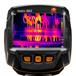 Testo 883 комплект с двумя линзами