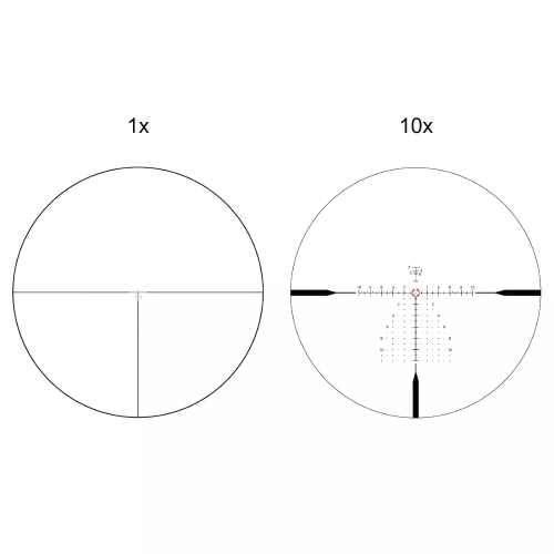 Загонный прицел Vector Optics Continental x10 1-10x28 ED FFP VET-CTR