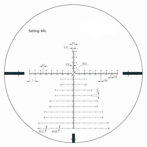 Оптический прицел Vector Optics Continental x6 3-18x50 VCT FFP