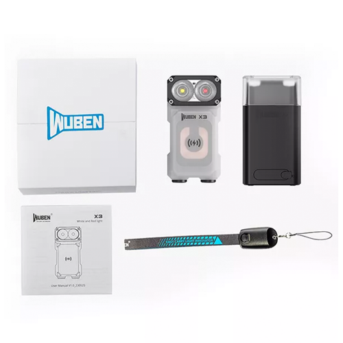 Фонарь Wuben X3 White Pro