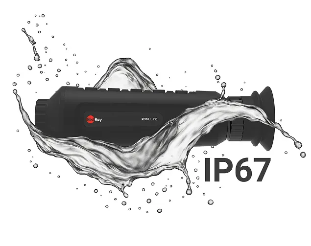 Герметичный тепловизор для экстремальной охоты Класс герметичности - IP67